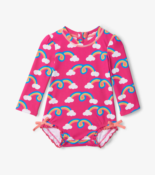Rainbow Arch Baby Rashguard Swimsuit Clothing Hatley   