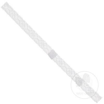 White Lace Headband - Sugar Babies Children's Boutique/Meg's Shoppe