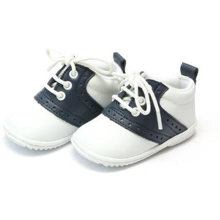Austin White with Navy Boys Shoes L'Amour   